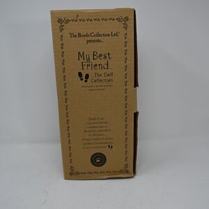 Boyds My Best Friend Joni Doll 2000 LE 231/4000 New w/ Bears & Stand No Orig Box